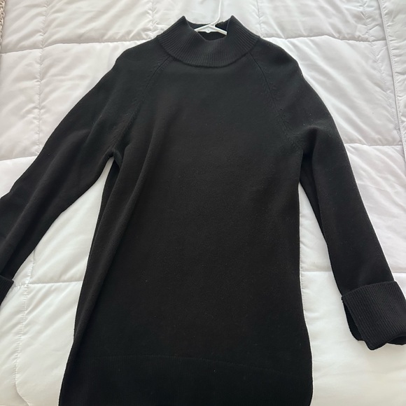 Reformation Black Long Sleeve Dress - Picture 3 of 5